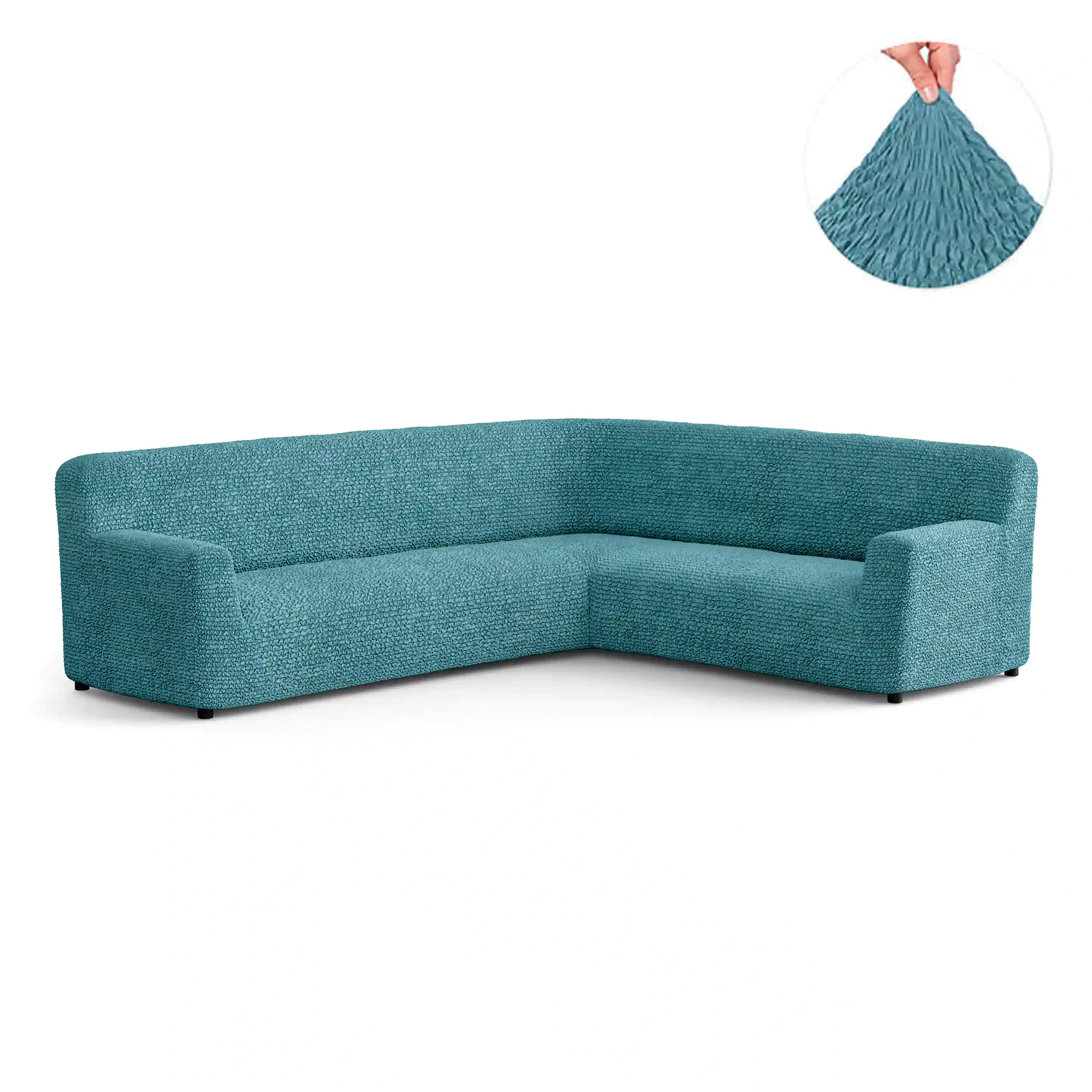 Corner Sofa Cover - Tiffany, Microfibra